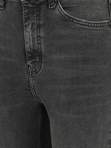 Topshop Tall Skinny Jeans 'Jamie' in Schwarz