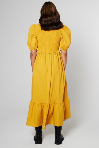 Aligne Sukienka w kolorze żółty