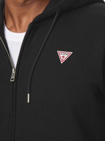 Giacca di felpa di GUESS in nero