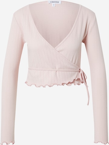 EDITED Shirt 'Melina' (GOTS) in Pink: predná strana