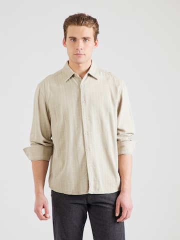 Only & Sons Regular fit Srajca 'ONSLATHAM' | bež barva: sprednja stran