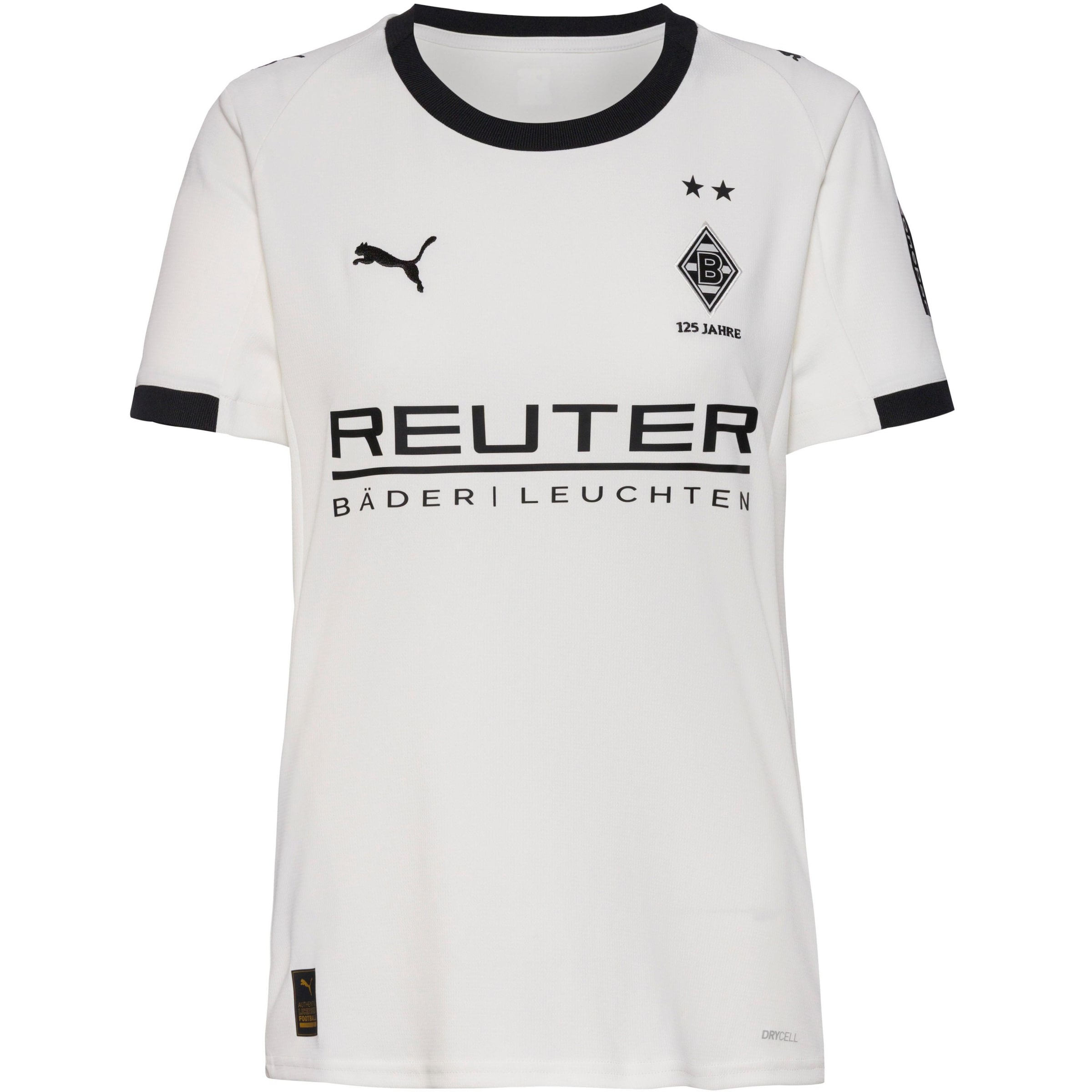PUMA Jersey 'Borussia Mönchengladbach 25-26- Heim' in White: front