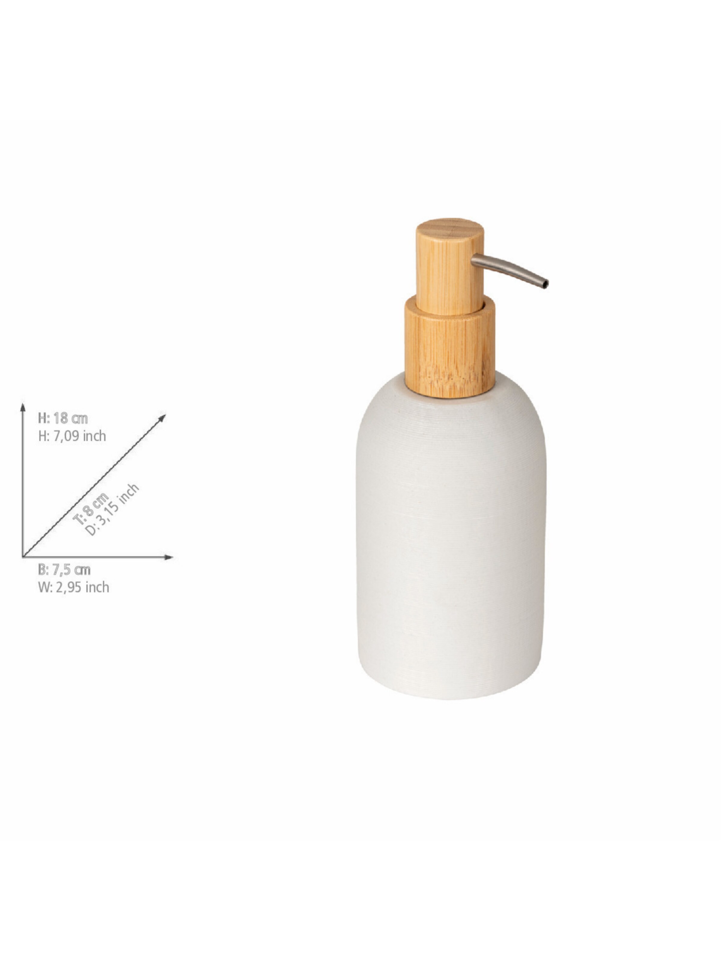 Wenko Bathroom Set 'Altavalle' in White