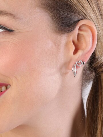 Lucardi Oorbellen in Zilver