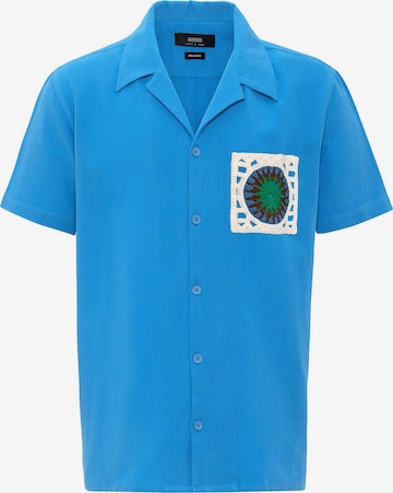 mėlyna Antioch Marškinėliai: priekis