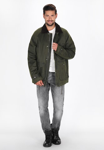 Veste mi-saison DreiMaster Vintage en vert