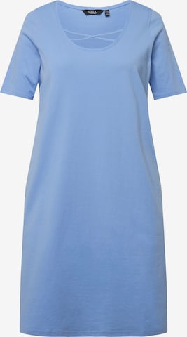 Ulla Popken Kleid in Blau: Vorderseite