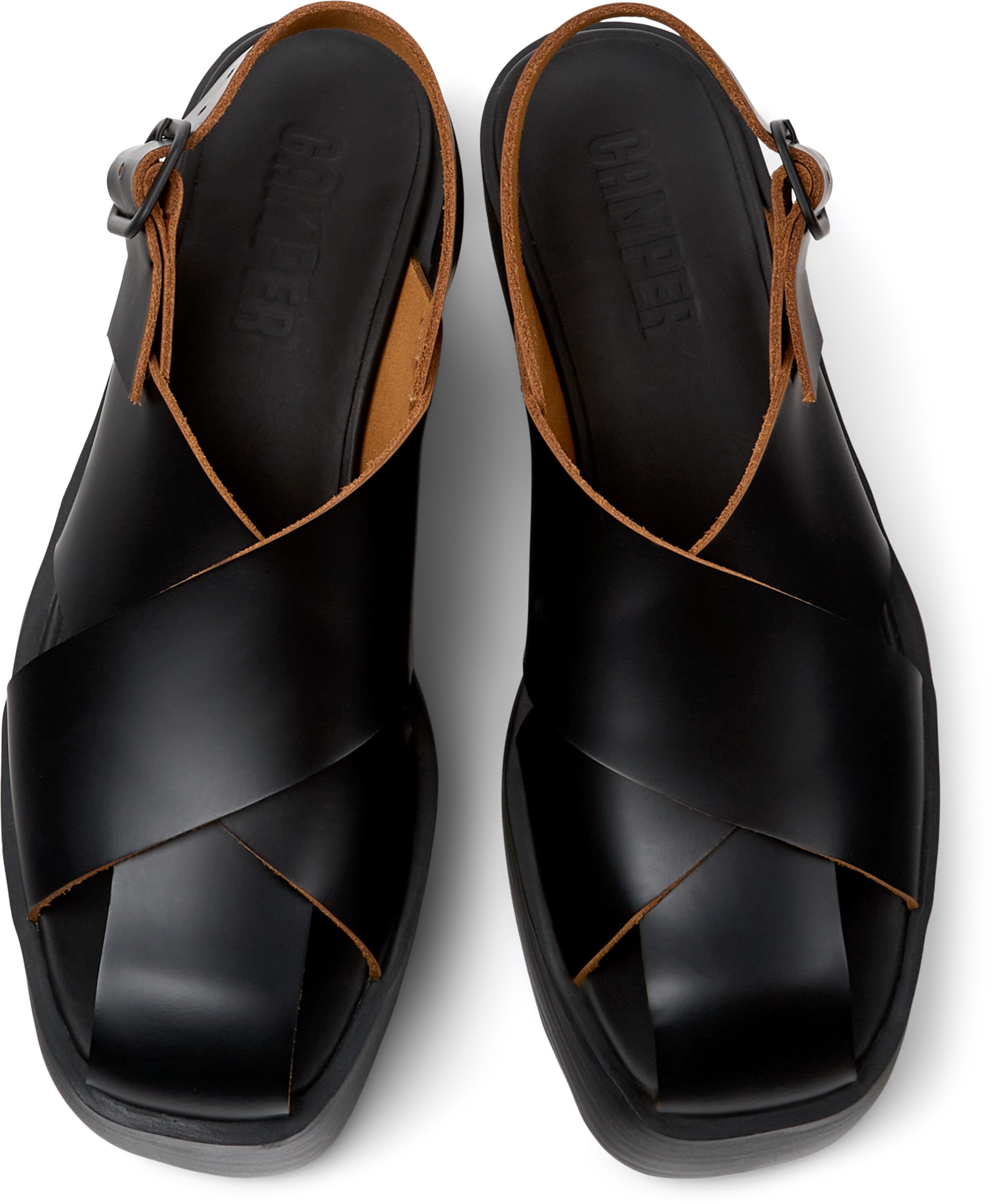 Sandalo con cinturino 'Billie' di CAMPER in nero