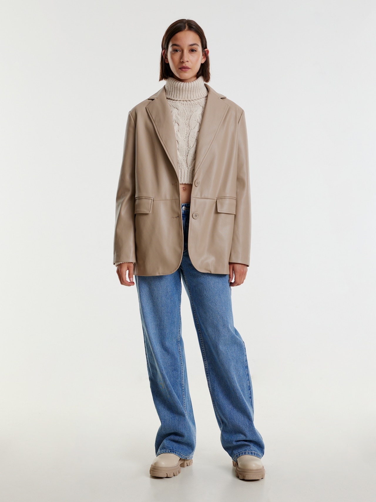 EDITED Produkte Blazer 'Nadya' beige