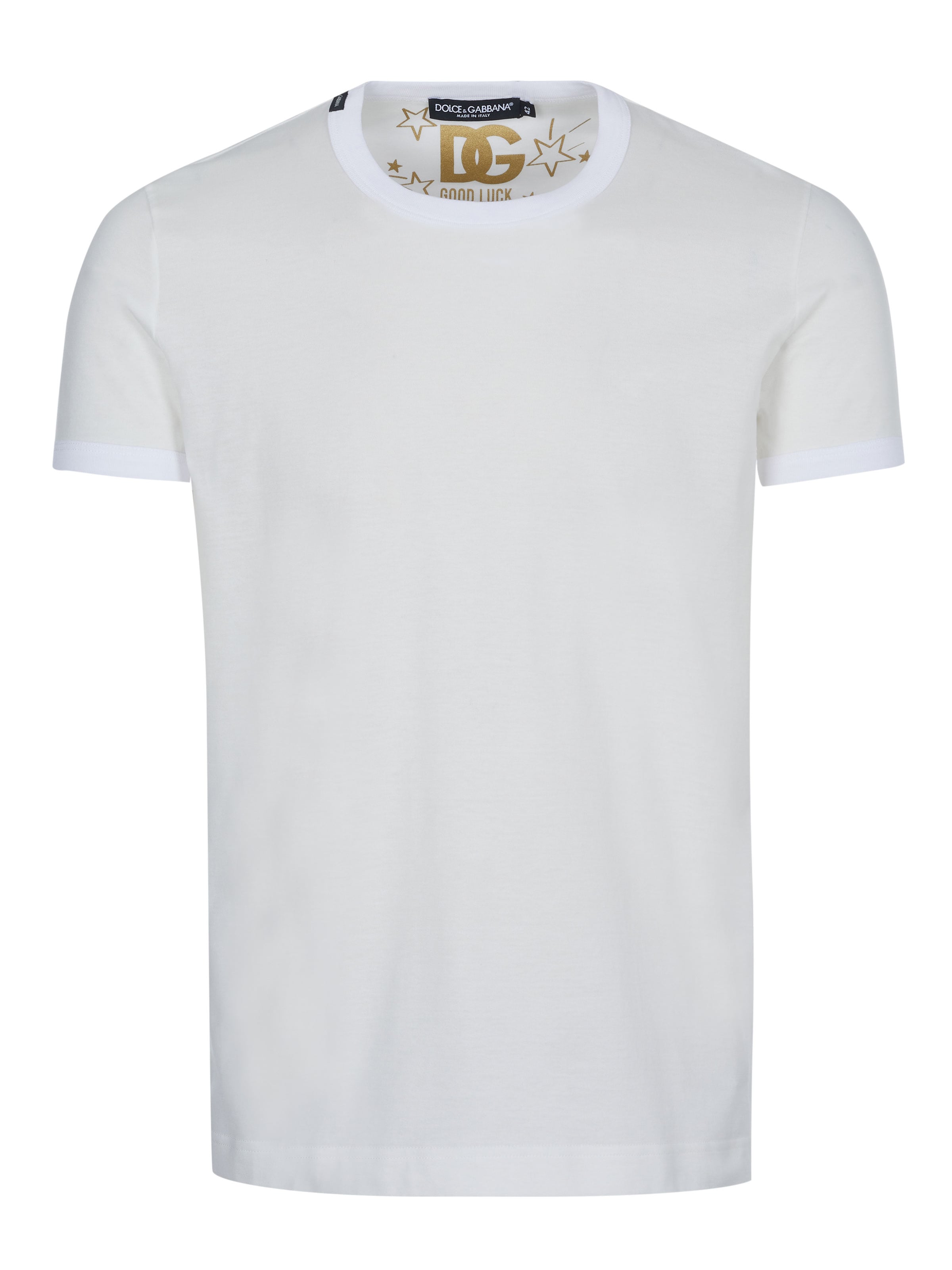 DOLCE & GABBANA Top 'Dolce & Gabbana Top' in White: front