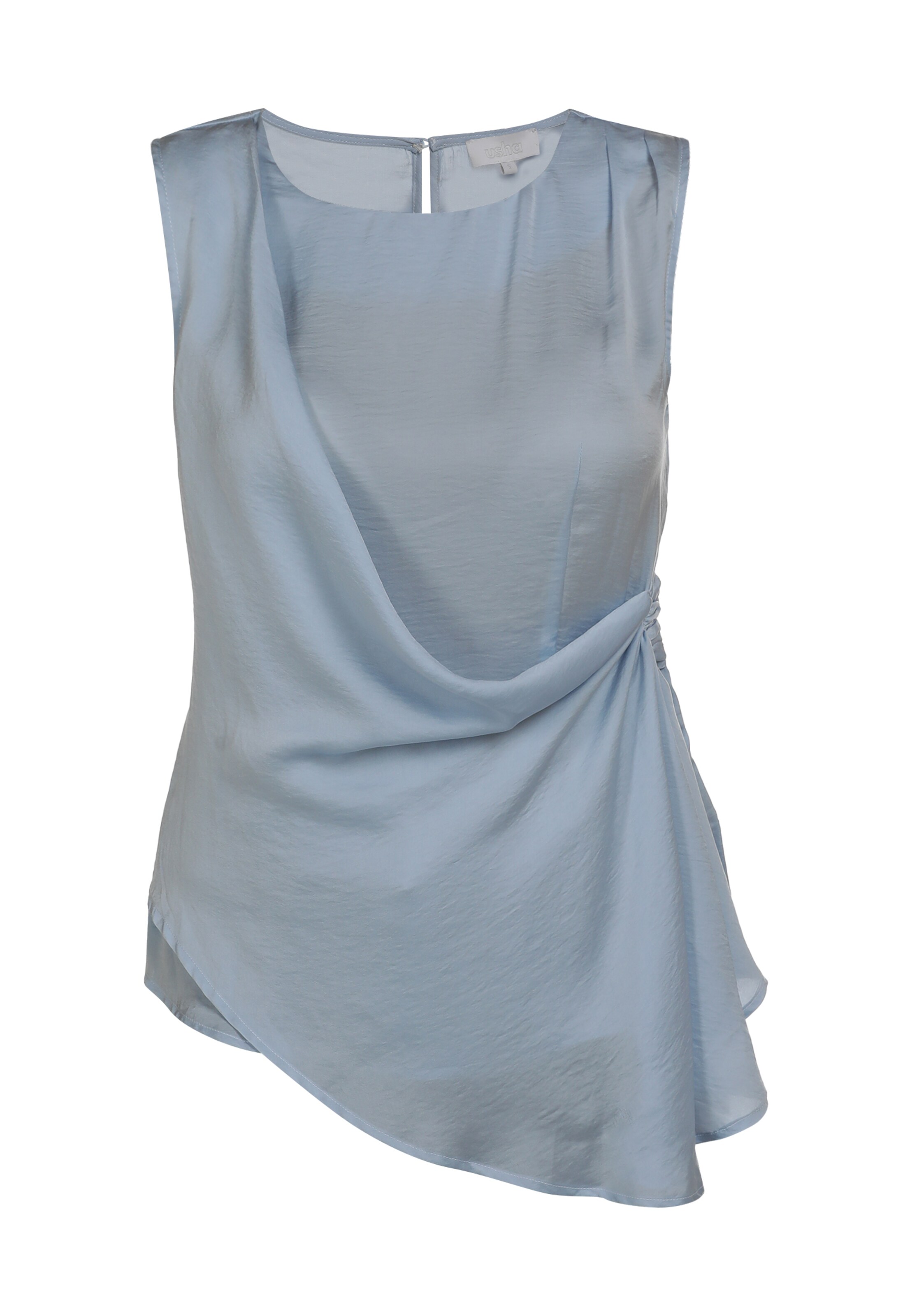 usha WHITE LABEL - Blusa em azul: frente