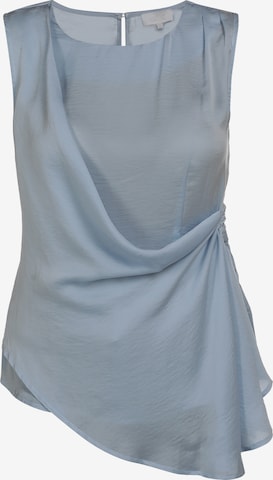 usha WHITE LABEL Blouse in Blauw: voorkant