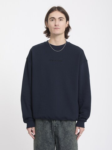Volcom Sweatshirt 'Stone' in Blue: front
