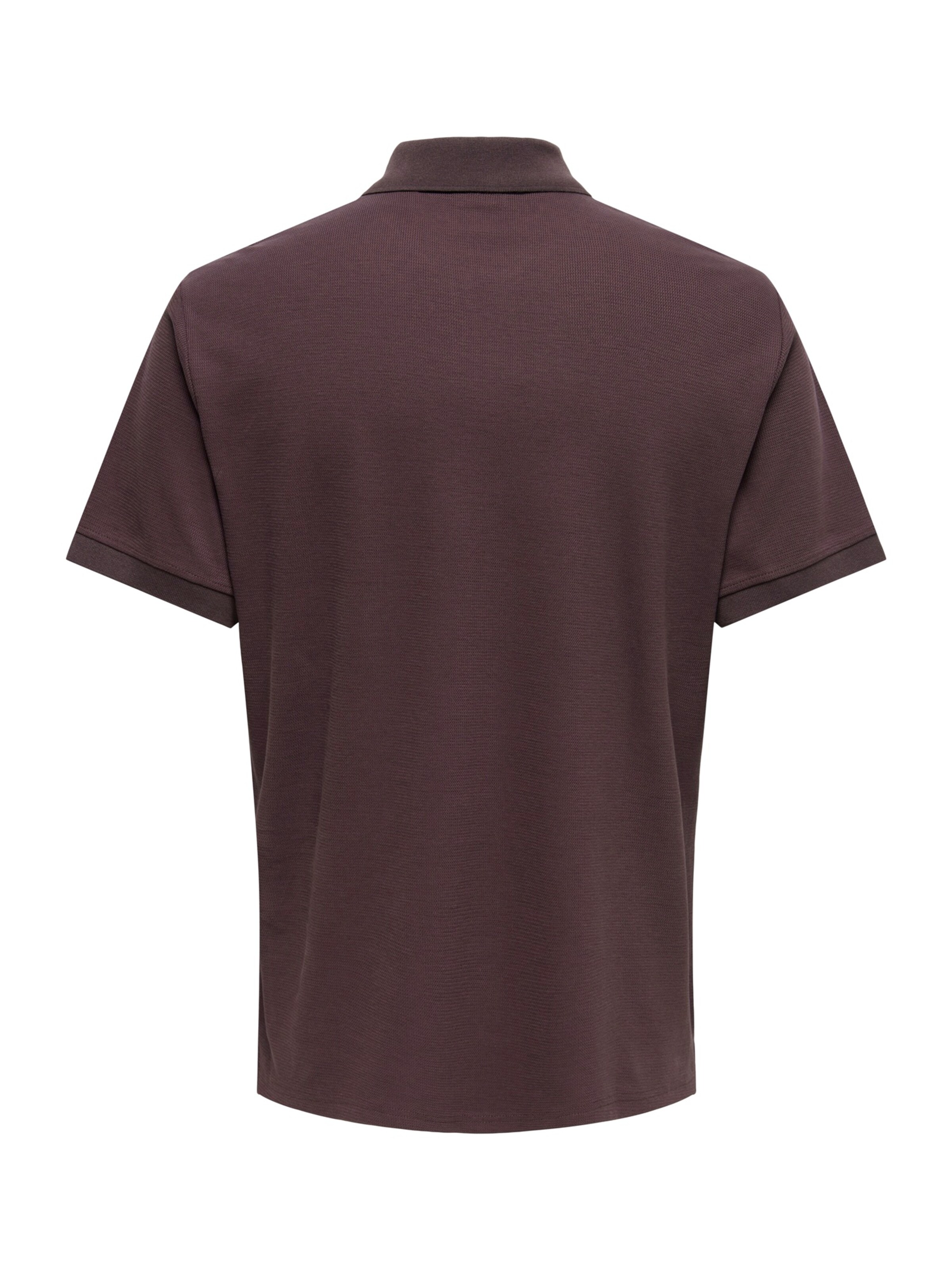 Only & Sons Poloshirt 'ONSBEN' in Lila