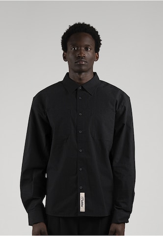 Regular fit Camicia 'Alpine' di Prohibited in nero