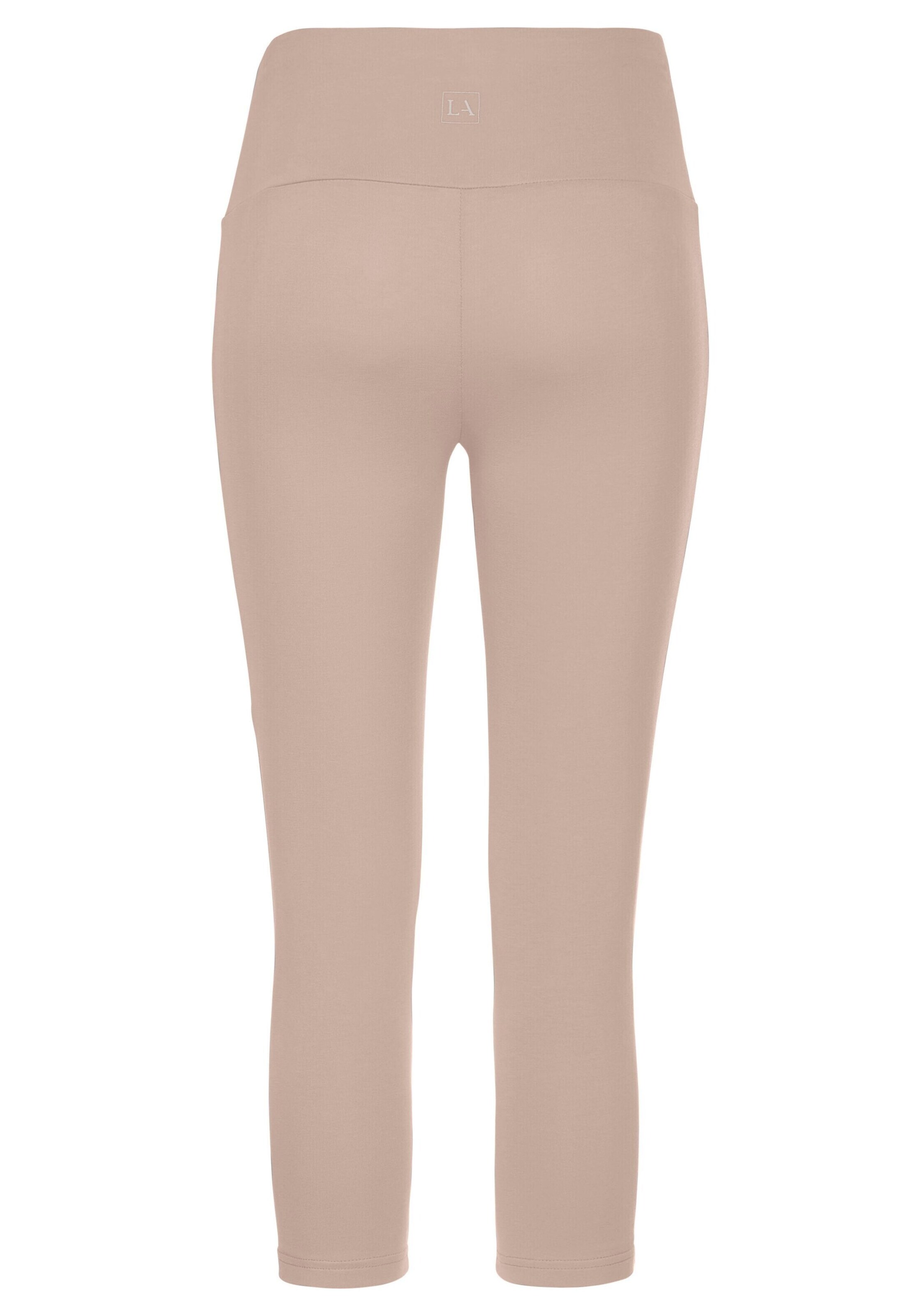 LASCANA Slimfit Leggings i beige