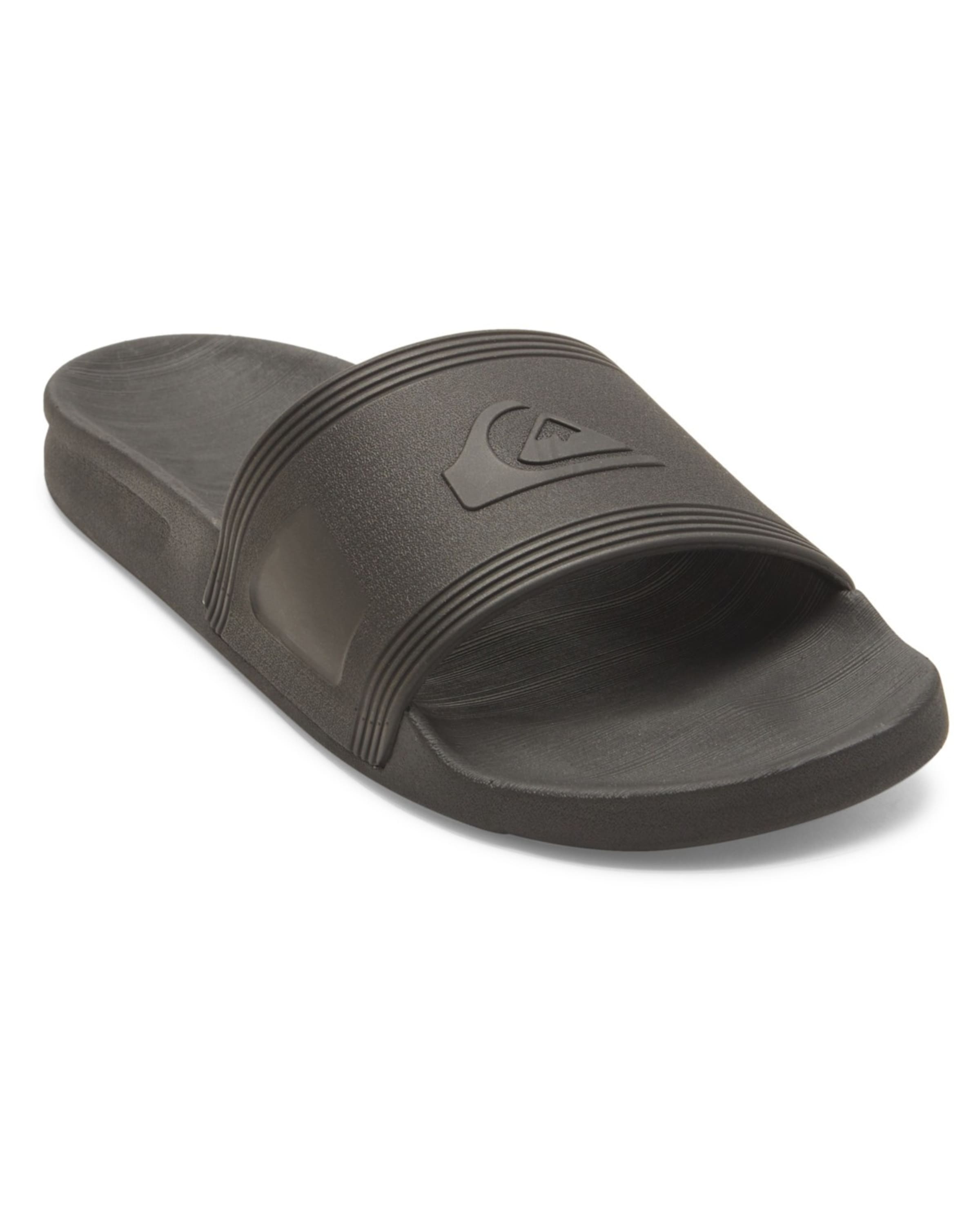 QUIKSILVER Mules 'Dockyard' in Black: front