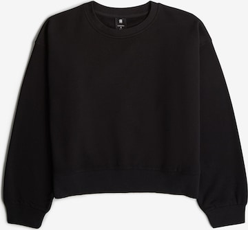 G-STAR Sweatshirt 'Premium Core' in Zwart: voorkant
