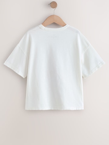 T-Shirt Next en blanc