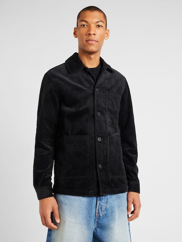 Veste mi-saison 'Baleo' minimum en noir : devant