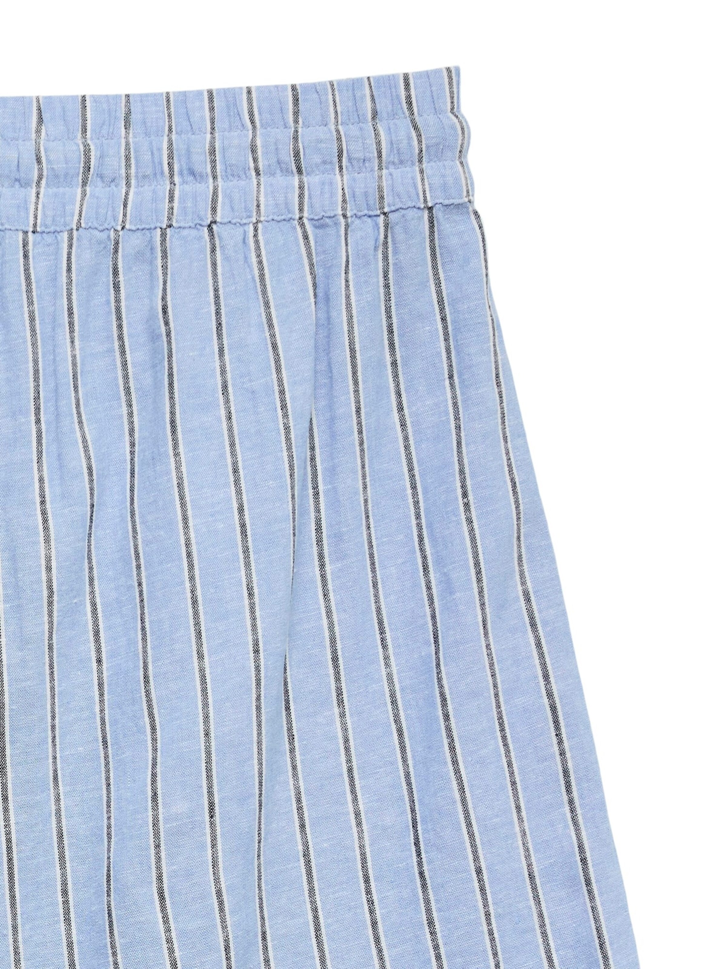 VERO MODA Baggy Broek 'Linn' in Blauw