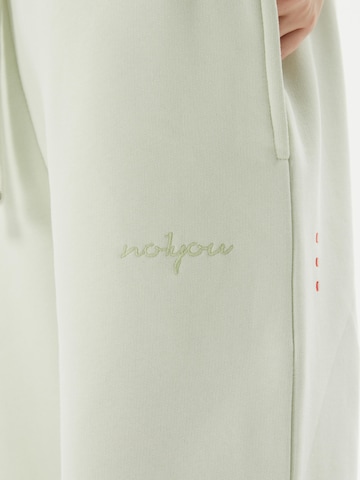 Ossy Homer Loosefit Sporthose 'Heavy Cotton 450 GSM N1Y013' in Grün