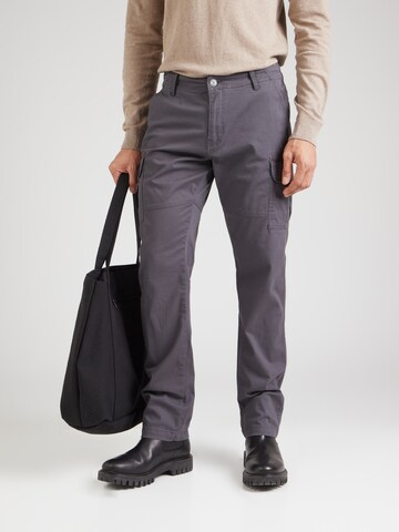 INDICODE JEANS Regular Hose 'Pilliam' in Grau: Vorderseite