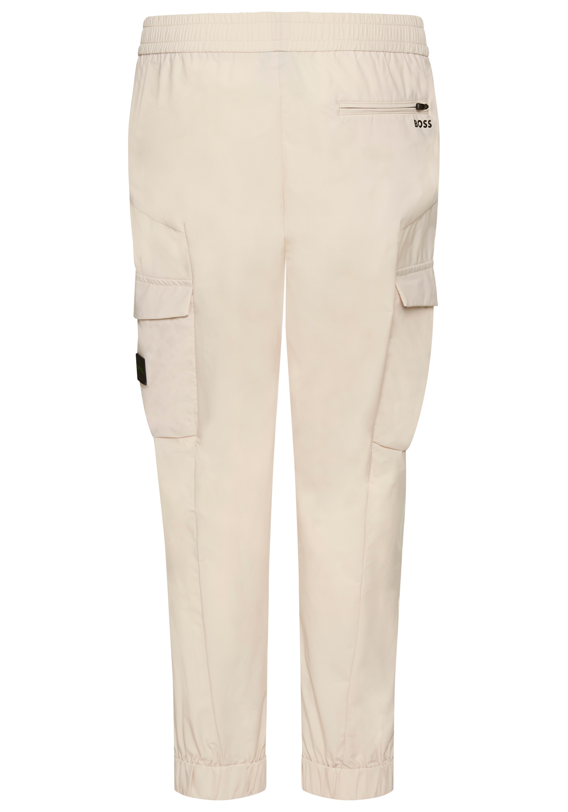 BOSS Tapered Cargo Pants 'T_Urbanex' in Beige