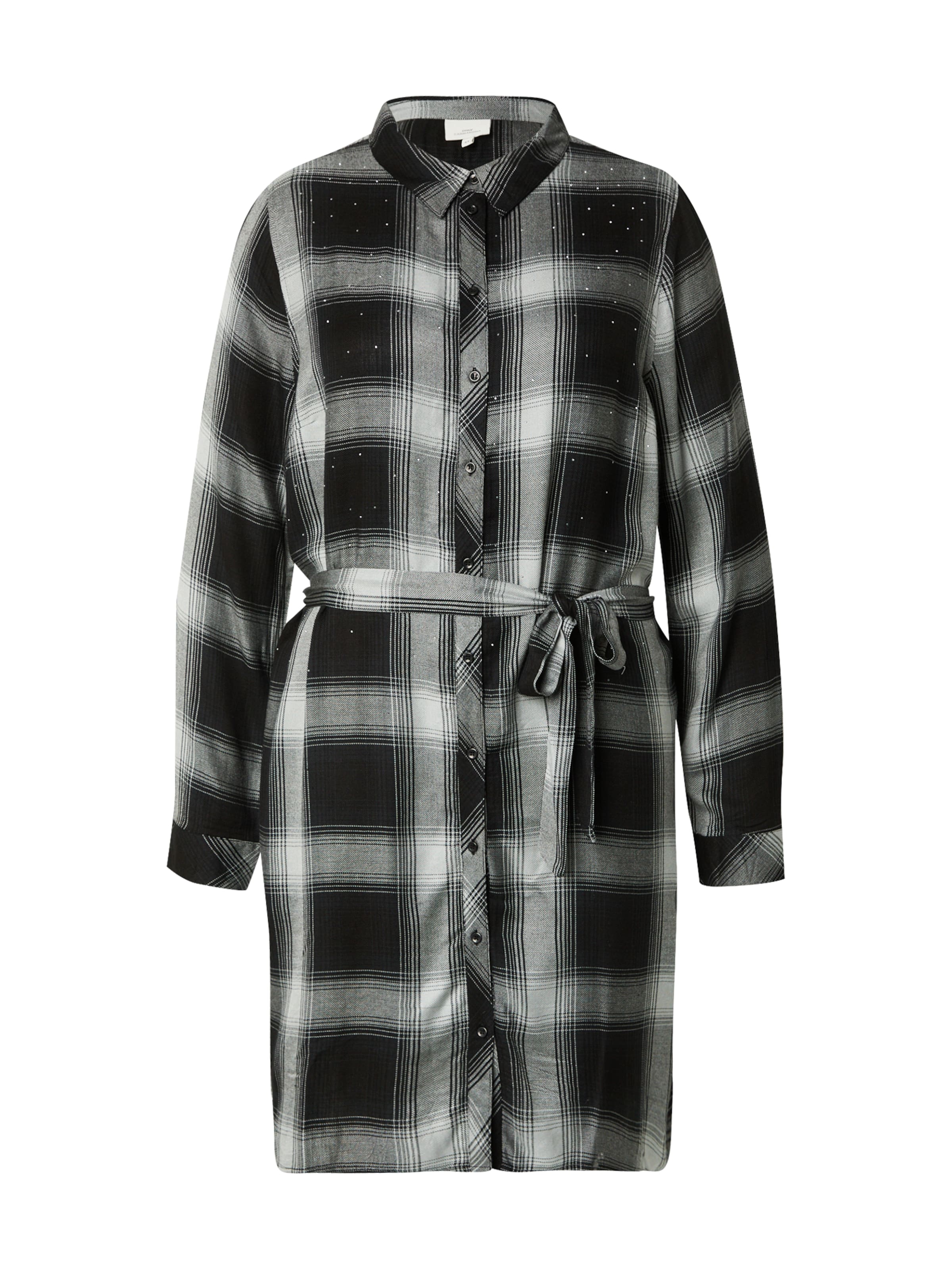 ONLY Carmakoma Šaty 'CARRILEY' – černá: přední strana