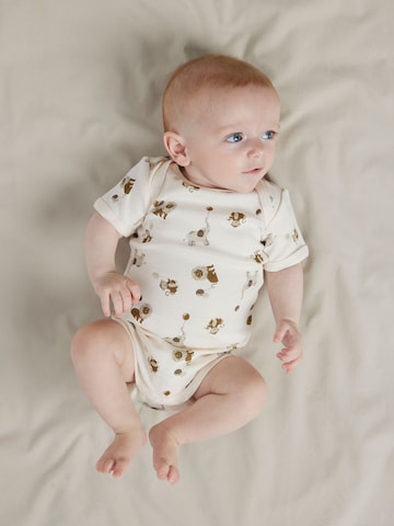 NAME IT - Pijama entero/body en beige