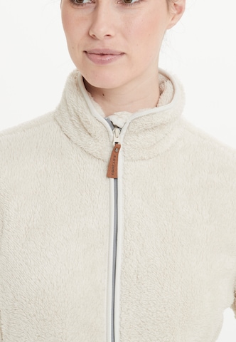 Weather Report Athletic Fleece Jacket 'Lucille' in Brown