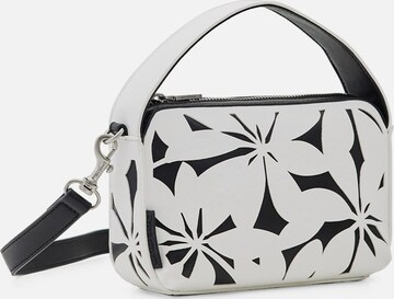 Desigual - Bolso de mano en blanco: frente