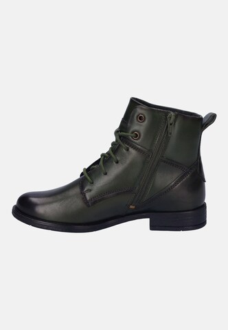 JOSEF SEIBEL Schnürstiefelette 'SIMONA 05' in Grün