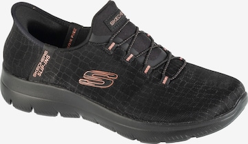 Scarpa slip-on 'Summits - Key Pace' di SKECHERS in nero: frontale