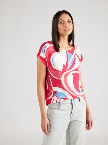 ZABAIONE - Blusa 'Ri44a' em vermelho: frente