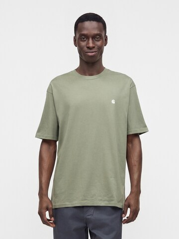 Carhartt WIP Koszulka 'Madison' w kolorze zielony: przód
