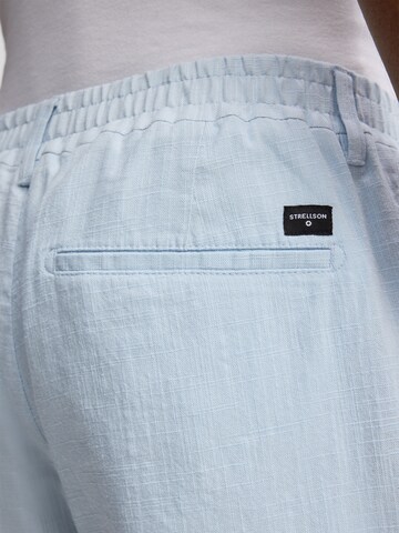 STRELLSON Regular Chino Pants 'Lui' in Blue