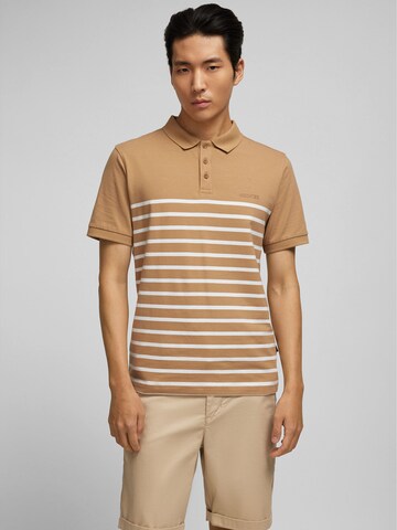 HECHTER PARIS Shirt in Bruin: voorkant