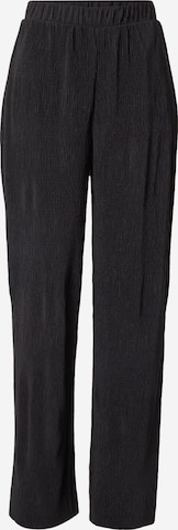 PIECES Trousers 'PCFlora' in Black: front