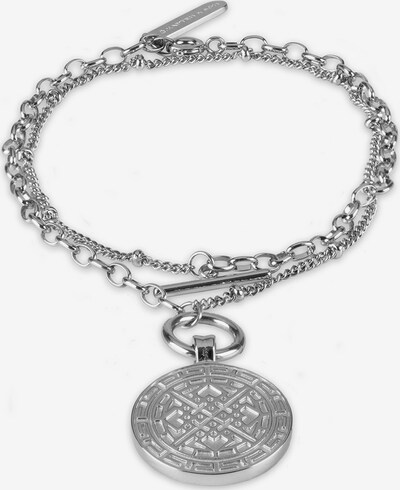 Kapten & Son Armband 'Bracelet Charming Marrakech Silver' in grau / silber, Produktansicht