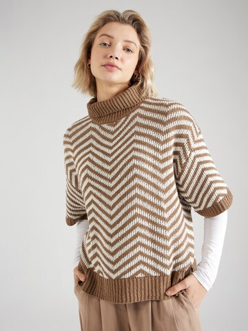 ZABAIONE Sweater 'Mo44lly' in Brown: front