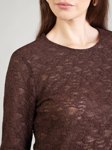 VILA Blouse 'VIFay' in Brown
