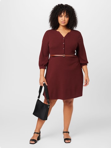 ABOUT YOU Curvy Dress 'Ilona' in Red
