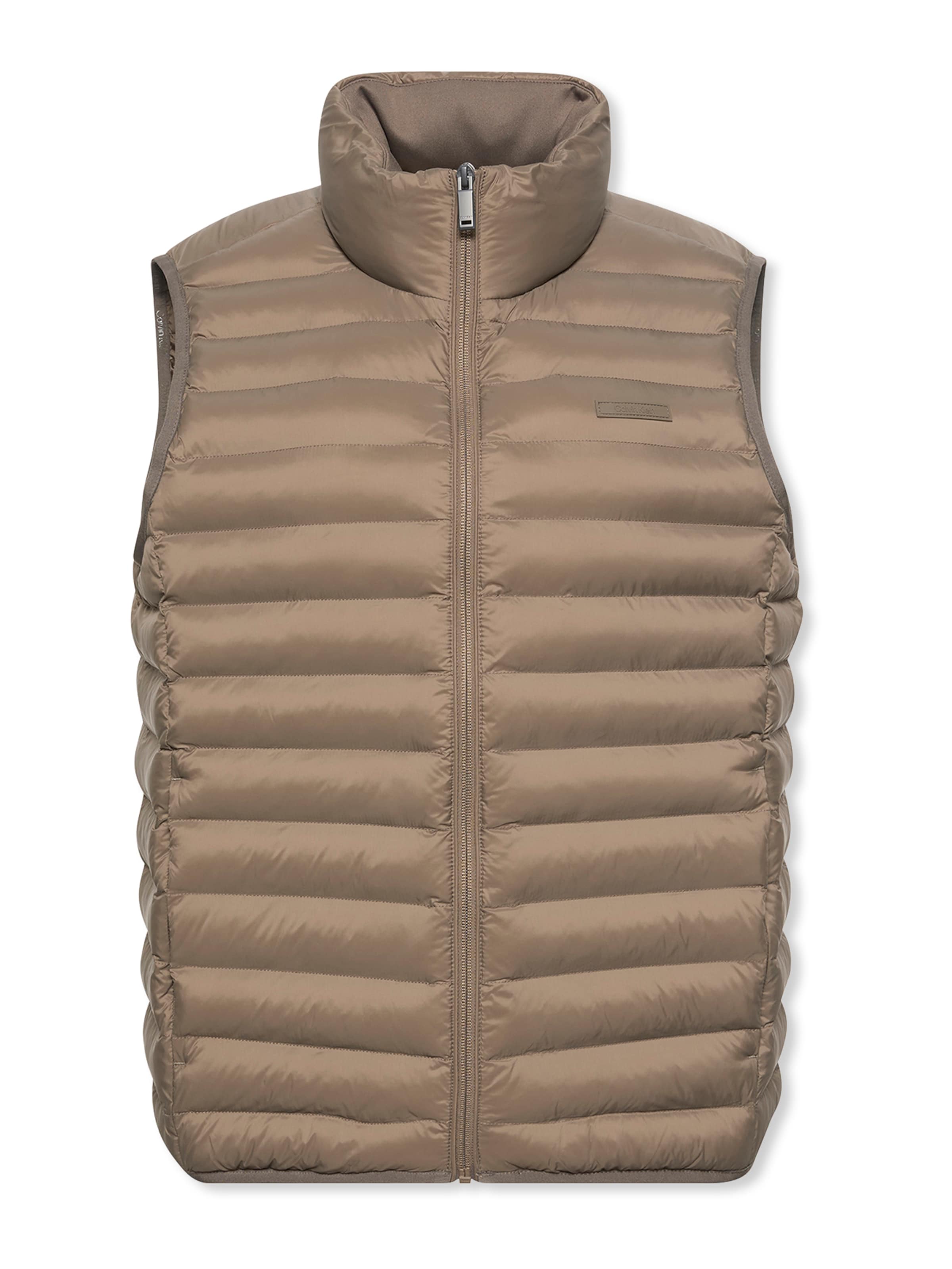 Vestă de la Calvin Klein pe maro: față