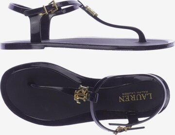 Lauren Ralph Lauren Sandalen 35 in Schwarz: predná strana