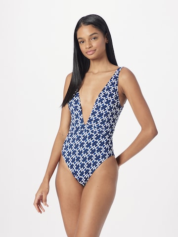 Tommy Hilfiger Underwear Swimsuit in Blue: front