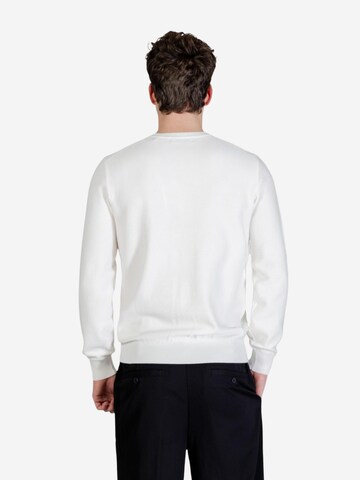 Pullover 'KARIM' di GUESS in bianco