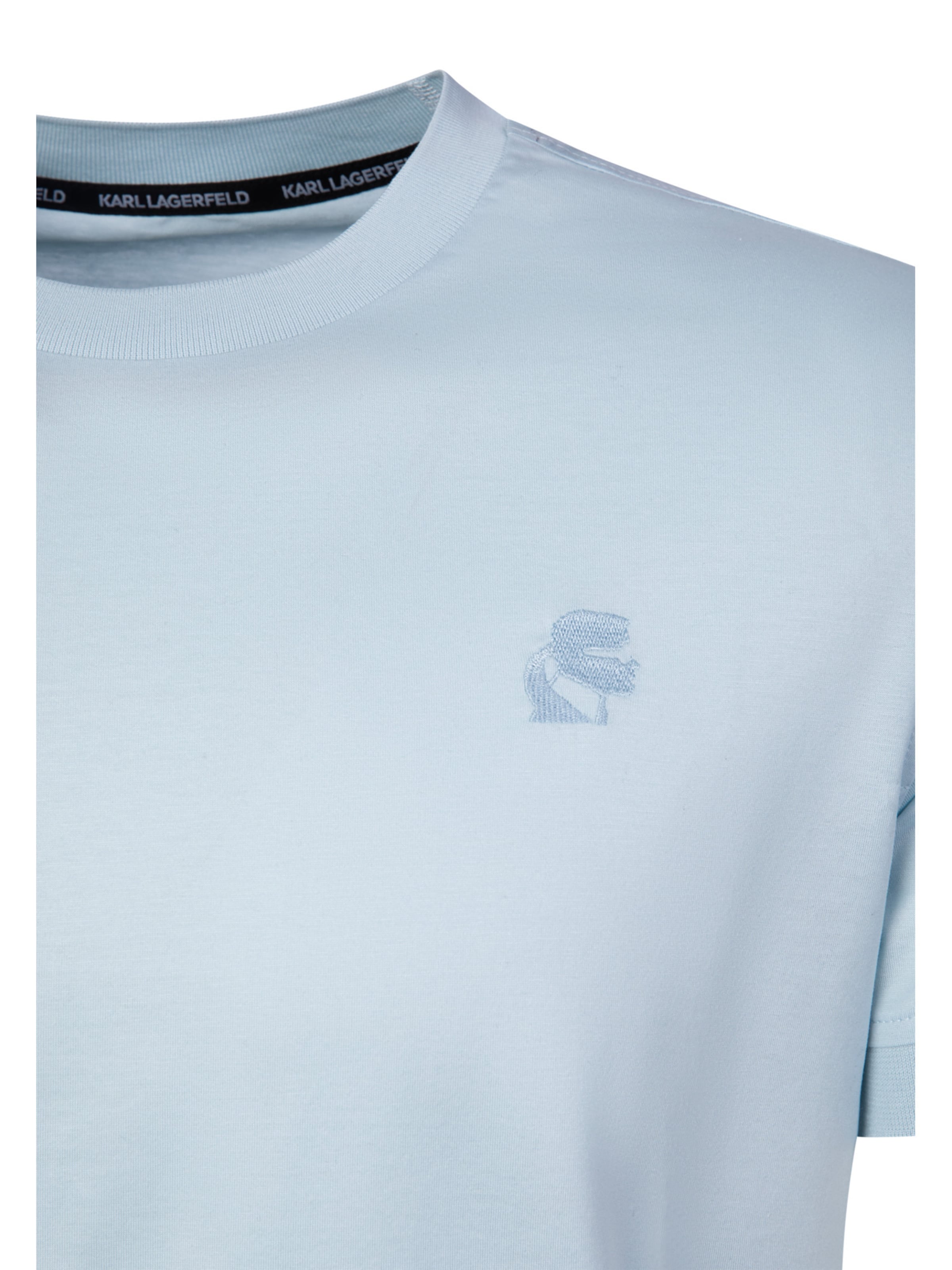 Karl Lagerfeld - Camiseta funcional en azul