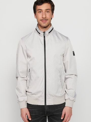 KOROSHI Between-season jacket in Grey: front