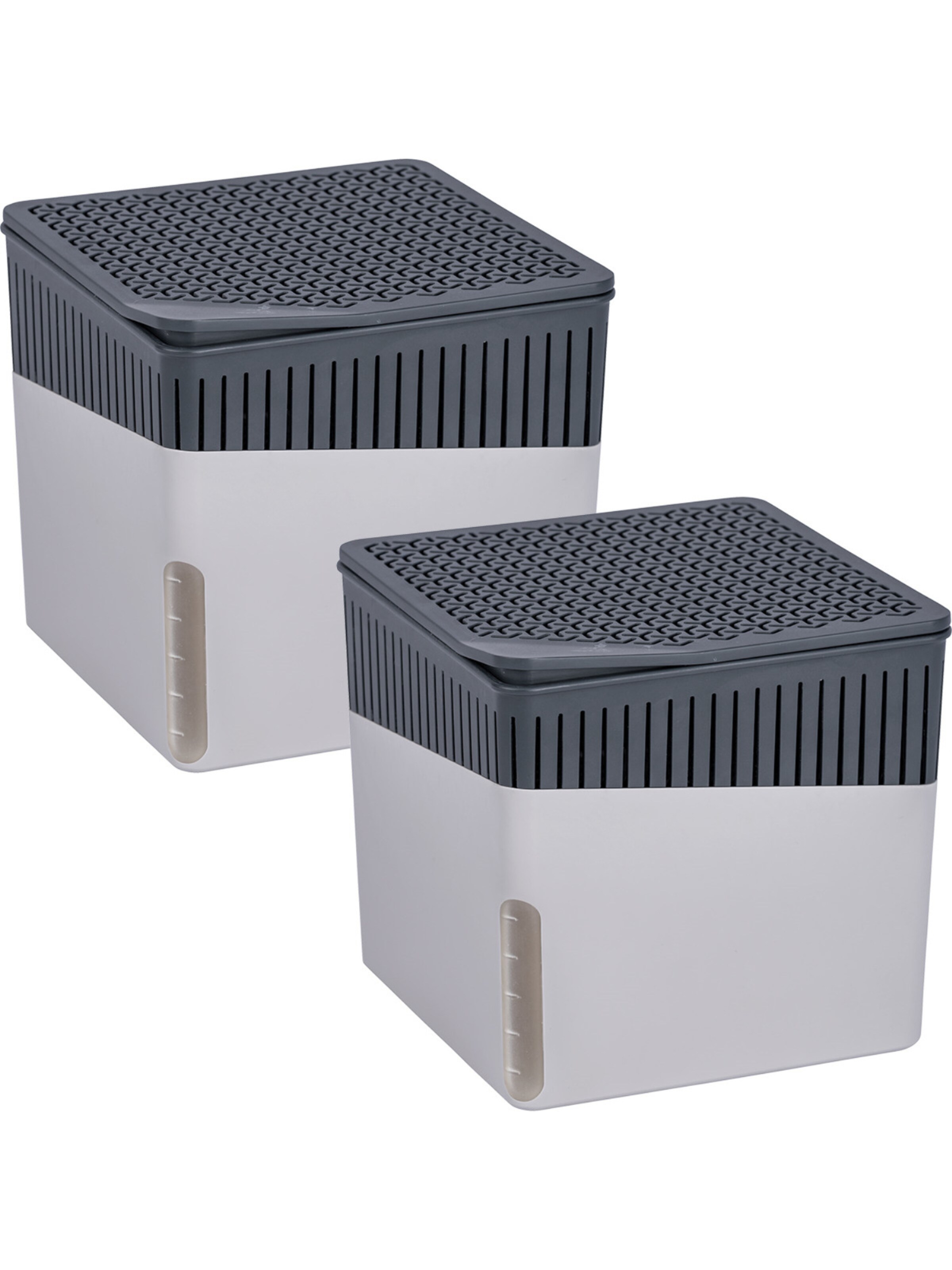 Wenko Raumentfeuchter in Grau: Vorderseite